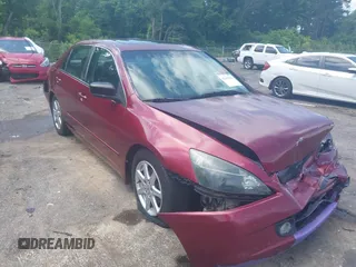 2003 Honda Accord EX z VIN 1HGCM66543A074707, wystawiony jako IAAI lot #42147011 z przebiegiem Nie podano mil oraz . Historia ofert i sprzedaży dostępna na DreamBid. Obrazek 1.