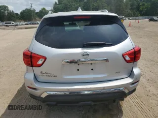2019 Nissan Pathfinder SV with VIN 5N1DR2MN0KC612527, listed as a Copart auction lot 57210715 with 114,591 mi miles and Salvage title. Bid and sale history available at DreamBid. Image 6.