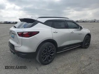 2019 Chevrolet Blazer RS with VIN 3GNKBERS4KS677169, listed as a Copart auction lot 52963595 with 112,059 mi miles and Salvage title. Bid and sale history available at DreamBid. Image 3.