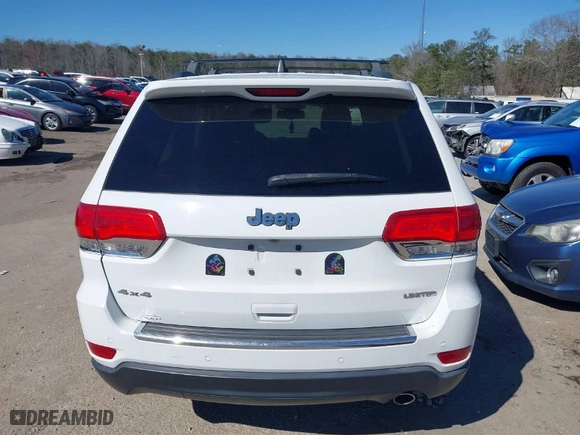 2015 Jeep Grand Cherokee Limited with VIN 1C4RJFBG2FC633317, listed as a IAAI auction lot 41733416 with 169,340 mi miles. Bid and sale history available at carsss.com. Image 16.
