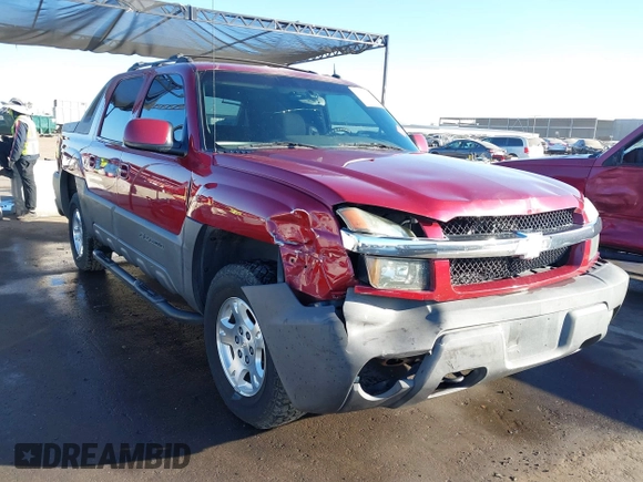 2004 Chevrolet Avalanche Z71 with VIN 3GNEK12T54G329508, listed as a IAAI auction lot 41319917 with 155,439 mi miles and . Bid and sale history available at DreamBid. Image 1.