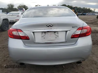 2012 Infiniti M with VIN JN1BY1AR6CM391918, listed as a Copart auction lot 73365344 with 175,401 mi miles and Salvage Title. Bid and sale history available at DreamBid. Image 6.