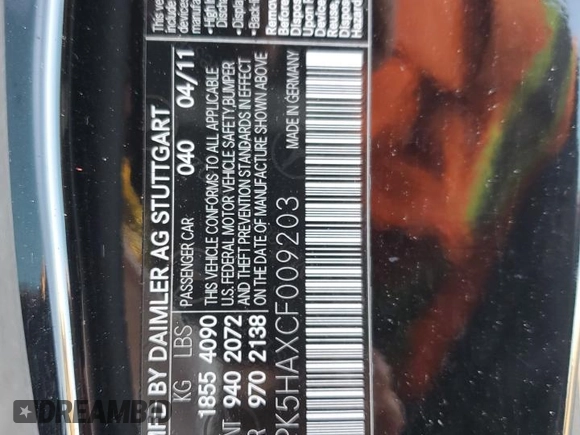2012 Mercedes-Benz SLK 350 z VIN WDDPK5HAXCF009203, wystawiony jako Copart lot #83078254 z przebiegiem Nie podano mil oraz Szkoda całkowita • Salvage title. Historia ofert i sprzedaży dostępna na DreamBid. Obrazek 15.