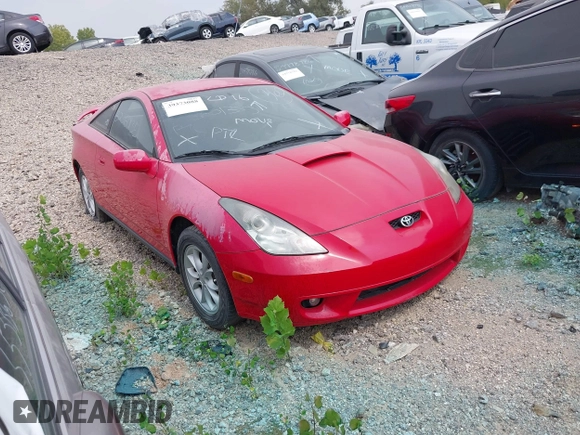 2000 Toyota Celica GT with VIN JTDDR32T8Y0018516, listed as a IAAI auction lot 39373088 with 230,382 mi miles and . Bid and sale history available at DreamBid. Image 1.