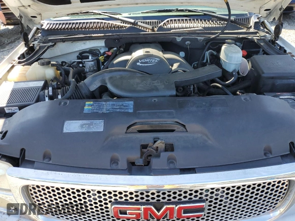 2005 GMC Yukon Denali z VIN 1GKEK63U55J143324, wystawiony jako Copart lot #59000695 z przebiegiem Nie podano mil oraz Szkoda całkowita • Salvage title. Historia ofert i sprzedaży dostępna na DreamBid. Obrazek 12.