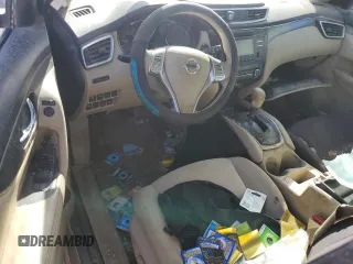 2015 Nissan Rogue S with VIN KNMAT2MV4FP517976, listed as a Copart auction lot 47590315 with 167,419 mi miles and Salvage Title. Bid and sale history available at DreamBid. Image 8.