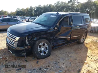 2017 Chevrolet Tahoe LT with VIN 1GNSKBKC9HR303105, listed as a Copart auction lot 48940975 with 143,089 mi miles and Salvage title. Bid and sale history available at DreamBid. Image 1.