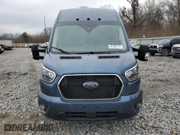 2023 Ford Transit Passenger XL with VIN 1FBVU4XG8PKB11791, listed as a Copart auction lot 44168115 with 2,482 mi miles and Non repairable. Bid and sale history available at DreamBid. Image 5.