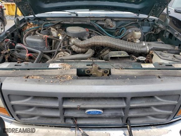 1997 Ford F-250 with VIN 1FTHF26H7VEC59430, listed as a Copart auction lot 81262134 with 55,525 mi miles and Clean Title. Bid and sale history available at carsss.com. Image 11.