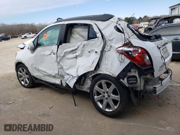 2016 Buick Encore Premium with VIN KL4CJDSB0GB616225, listed as a Copart auction lot 88707755 with Not Provided miles and Clean Title. Bid and sale history available at carsss.com. Image 2.