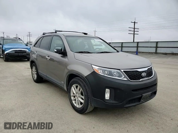 2014 Kia Sorento LX with VIN 5XYKTCA67EG545408, listed as a Copart auction lot 44233545 with 115,527 mi miles and Salvage Title. Bid and sale history available at carsss.com. Image 11.