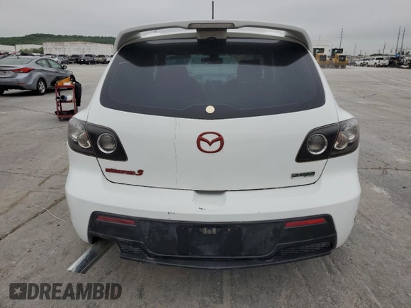 2007 Mazda 3 Mazdaspeed3 Sport z VIN JM1BK34L771748449, wystawiony jako Copart lot #54368285 z przebiegiem Nie podano mil oraz Czysty tytuł • Clean title. Historia ofert i sprzedaży dostępna na DreamBid. Obrazek 6.