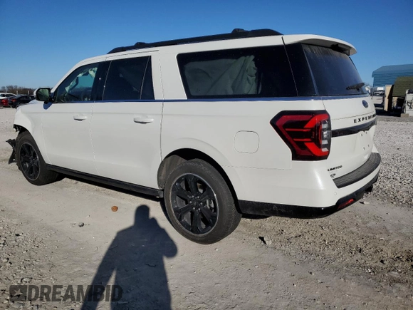 2024 Ford Expedition Max Limited with VIN 1FMJK2A84REA70689, listed as a Copart auction lot 89106825 with 9,232 mi miles and Salvage title. Bid and sale history available at DreamBid. Image 2.