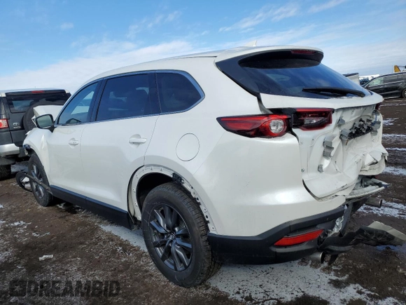 2022 Mazda CX-9 Touring with VIN JM3TCBCY5N0605633, listed as a Copart auction lot 46475725 with 43,615 mi miles and Salvage Title. Bid and sale history available at carsss.com. Image 2.