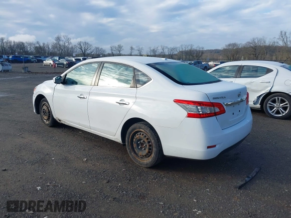 2015 Nissan Sentra SV with VIN 3N1AB7AP7FL681193, listed as a IAAI auction lot 41963027 with 97,060 mi miles and . Bid and sale history available at DreamBid. Image 3.