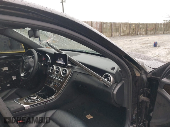 2018 Mercedes-Benz C 300 with VIN WDDWF4KB9JR397046, listed as a IAAI auction lot 41967797 with 95,463 mi miles and . Bid and sale history available at DreamBid. Image 5.