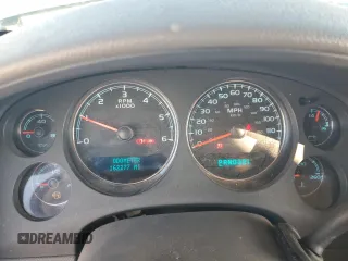 2008 Chevrolet Avalanche LTZ with VIN 3GNFK12348G173486, listed as a Copart auction lot 78384554 with 162,277 mi miles and Salvage Title. Bid and sale history available at DreamBid. Image 9.