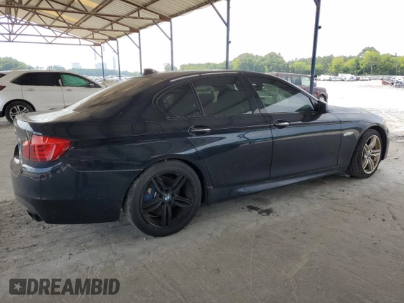 2013 BMW 5 Series 550i with VIN WBAFR9C52DDX79893, listed as a Copart auction lot 84230014 with 173,873 mi miles and Non Repairable. Bid and sale history available at carsss.com. Image 3.