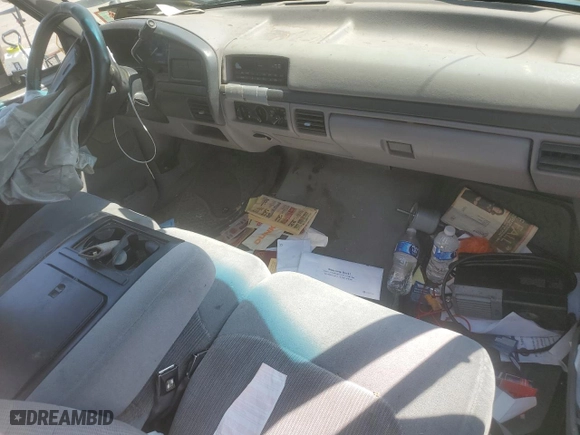 1996 Ford F-150 Special with VIN 1FTEF15N4TLB43566, listed as a Copart auction lot 69927784 with 196110 miles and Salvage Title. Bid and sale history available at carsss.com. Image 8.