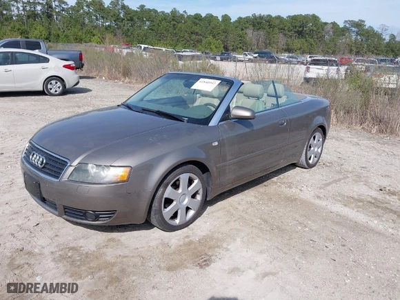 2005 Audi A4 1.8T with VIN WAUAC48H75K010658, listed as a IAAI auction lot 41840942 with 108,269 mi miles. Bid and sale history available at carsss.com. Image 2.