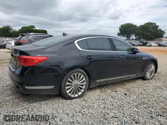 2015 Kia K900 Luxury with VIN KNALW4D43F6016812, listed as a Copart auction lot 61192595 with 137,171 mi miles and Clean title. Bid and sale history available at DreamBid. Image 3.