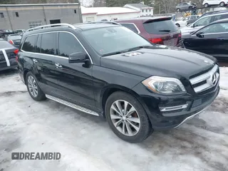 2015 Mercedes-Benz GL-Class GL 350 BlueTEC with VIN 4JGDF2EE2FA604678, listed as a IAAI auction lot 41635761 with 1 mi miles. Bid and sale history available at carsss.com. Image 1.