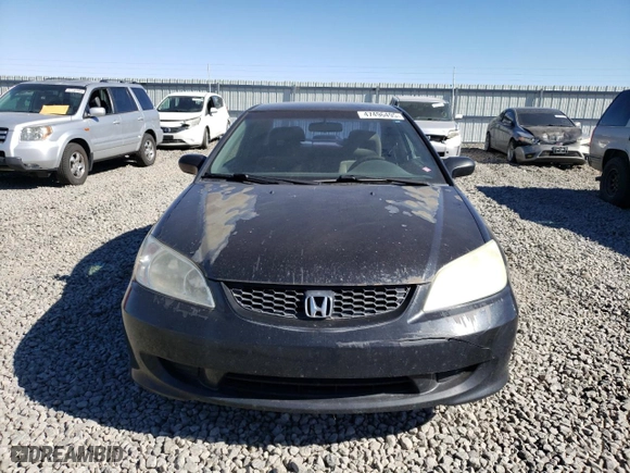 2004 Honda Civic VP with VIN 1HGEM22124L081052, listed as a Copart auction lot 47496495 with 139,488 mi miles and Clean Title. Bid and sale history available at carsss.com. Image 5.
