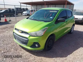 2016 Chevrolet Spark LS with VIN KL8CB6SA3GC596559, listed as a IAAI auction lot 41627492 with 193,259 mi miles. Bid and sale history available at carsss.com. Image 2.