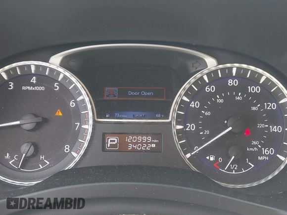 2014 Infiniti QX60 with VIN 5N1AL0MM3EC509798, listed as a IAAI auction lot 41887534 with 120,999 mi miles and . Bid and sale history available at DreamBid. Image 7.