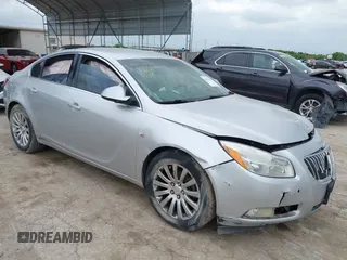 2011 Buick Regal CXL RL3 with VIN W04GR5EC3B1009934, listed as a IAAI auction lot 42079561 with 148,380 mi miles and . Bid and sale history available at DreamBid. Image 1.