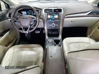 2017 Ford Fusion Titanium with VIN 3FA6P0D99HR138992, listed as a Copart auction lot 58421995 with 24,057 mi miles and Salvage title. Bid and sale history available at DreamBid. Image 8.