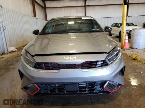 2022 Kia Forte GT with VIN 3KPF44AC7NE474024, listed as a Copart auction lot 49616895 with 53,565 mi miles and Salvage Title. Bid and sale history available at carsss.com. Image 5.