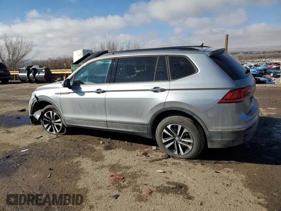 2023 Volkswagen Tiguan S with VIN 3VVFB7AX8PM072064, listed as a Copart auction lot 87967065 with 16,812 mi miles and Salvage title. Bid and sale history available at DreamBid. Image 2.
