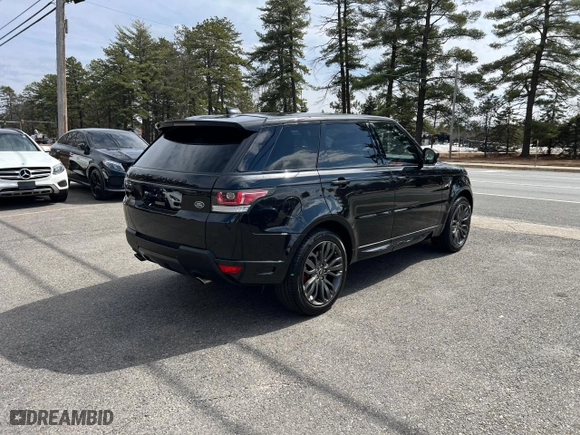 2017 Land Rover Range Rover Sport HSE Dynamic with VIN SALWV2FV9HA136152, listed as a Copart auction lot 50953945 with NaN miles and Clean Title. Bid and sale history available at carsss.com. Image 4.