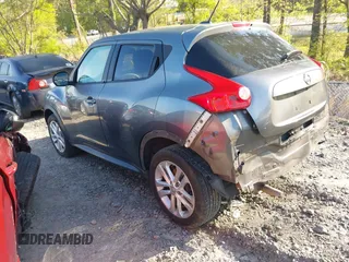 2013 Nissan Juke S with VIN JN8AF5MR1DT216120, listed as a IAAI auction lot 42000079 with 191,191 mi miles. Bid and sale history available at carsss.com. Image 3.