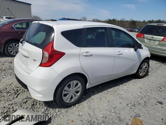 2017 Nissan Note S Plus with VIN 3N1CE2CP7HL355591, listed as a Copart auction lot 47341405 with 56,152 mi miles and Salvage title. Bid and sale history available at DreamBid. Image 3.