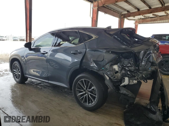 2023 Lexus NX with VIN JTJGDCAZ7P5012321, listed as a Copart auction lot 73425614 with 14,226 mi miles and Salvage Title. Bid and sale history available at carsss.com. Image 2.