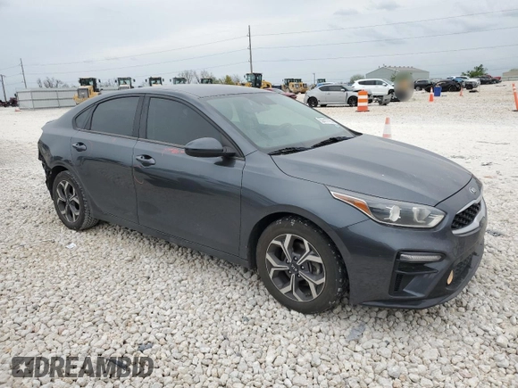 2019 Kia Forte LXS with VIN 3KPF24AD5KE120481, listed as a Copart auction lot 50417795 with 76,499 mi miles and Salvage Title. Bid and sale history available at DreamBid. Image 4.