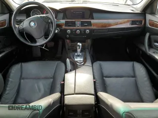 2008 BMW 5 Series 528i with VIN WBANU53588CT12038, listed as a Copart auction lot 48706625 with 143,918 mi miles and Salvage Title. Bid and sale history available at carsss.com. Image 8.