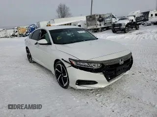 2019 Honda Accord Sport with VIN 1HGCV1F33KA112831, listed as a Copart auction lot 87912415 with 39,675 mi miles and Salvage Title. Bid and sale history available at DreamBid. Image 14.
