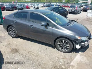 2013 Honda Civic EX with VIN 2HGFB2F86DH523443, listed as a IAAI auction lot 42199685 with 189,804 mi miles and . Bid and sale history available at DreamBid. Image 1.