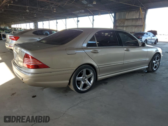 2005 Mercedes-Benz S-Class 4.3L with VIN WDBNG70J85A449008, listed as a Copart auction lot 78290644 with 162,416 mi miles and Clean Title. Bid and sale history available at carsss.com. Image 3.