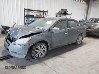 2013 Nissan Sentra SV with VIN 3N1AB7AP5DL666415, listed as a IAAI auction lot 41522465 with 140,832 mi miles. Bid and sale history available at carsss.com. Image 17.