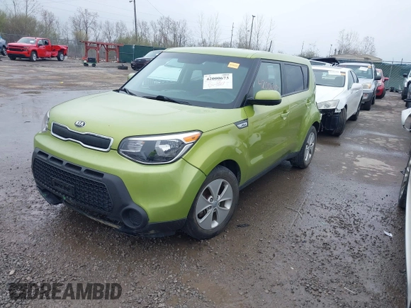 2015 Kia Soul with VIN KNDJN2A20F7750659, listed as a IAAI auction lot 42000673 with 83,657 mi miles and . Bid and sale history available at DreamBid. Image 2.