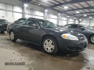 2012 Chevrolet Impala LT Retail with VIN 2G1WB5E34C1109454, listed as a Copart auction lot 45584135 with 144,002 mi miles and Salvage Title. Bid and sale history available at DreamBid. Image 4.