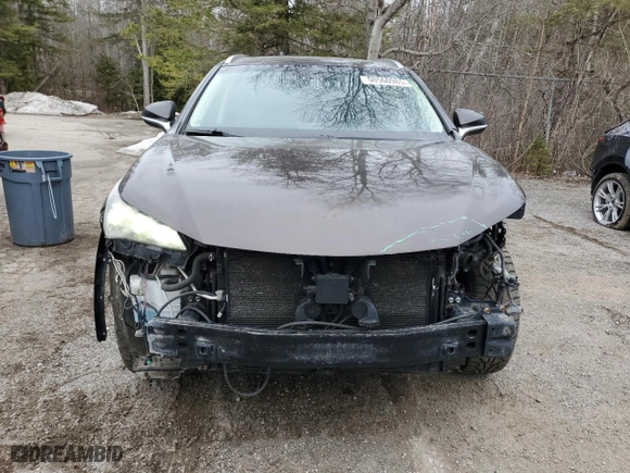 2015 Lexus NX 200t with VIN JTJBARBZ4F2004410, listed as a Copart auction lot 50560985 with 186,396 mi miles and Salvage Title. Bid and sale history available at carsss.com. Image 5.