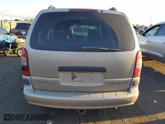 2001 Chevrolet Venture Plus Y3H Mobility z VIN 1GNDX03E01D311224, wystawiony jako Copart lot #67398874 z przebiegiem 123 170 mil mil oraz Szkoda całkowita • Salvage title. Historia ofert i sprzedaży dostępna na DreamBid. Obrazek 6.