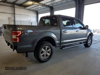 2020 Ford F-150 XL with VIN 1FTEW1EP6LFB15462, listed as a Copart auction lot 54035435 with 42,818 mi miles and Salvage title. Bid and sale history available at DreamBid. Image 3.