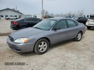 2006 Ford Taurus SE with VIN 1FAFP53U96A191170, listed as a Copart auction lot 51418085 with 93,132 mi miles and Salvage Title. Bid and sale history available at DreamBid. Image 1.