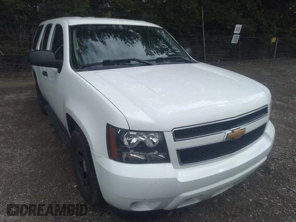 2013 Chevrolet Tahoe Commercial with VIN 1GNLC2E05DR351035, listed as a IAAI auction lot 42641974 with 265,608 mi miles and . Bid and sale history available at DreamBid. Image 1.